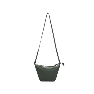 Mini Hammock Hobo Bag in Bottle Green