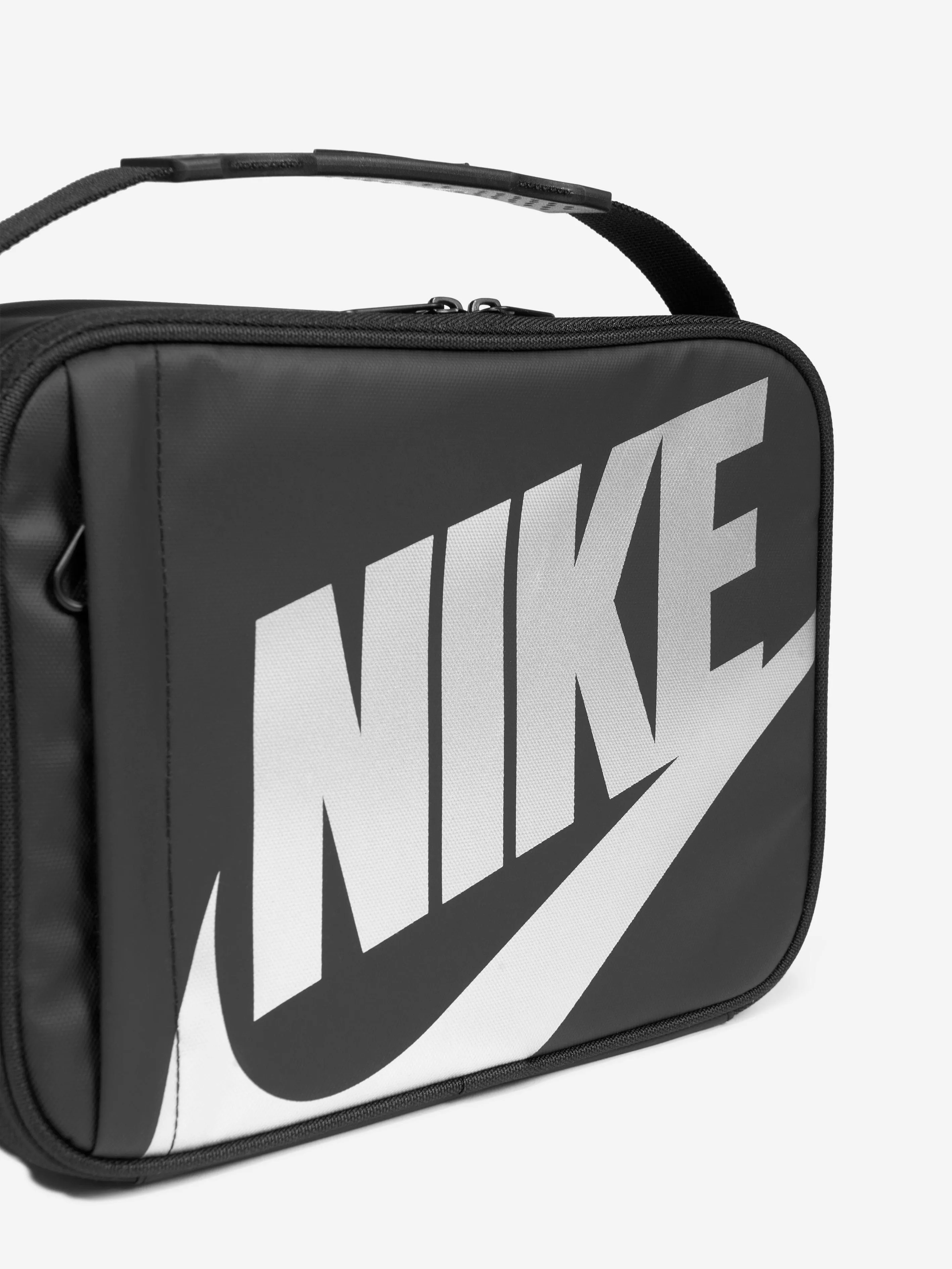 Nike Kids Futura Coated Fuel Pack Lunch Bag in Black (26cm)