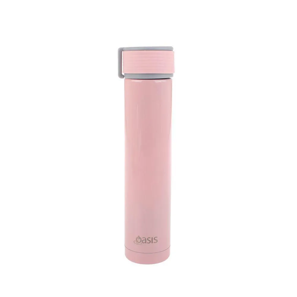 Oasis 250ml Skinny Mini Pastel Insulated Water Bottle Pastels