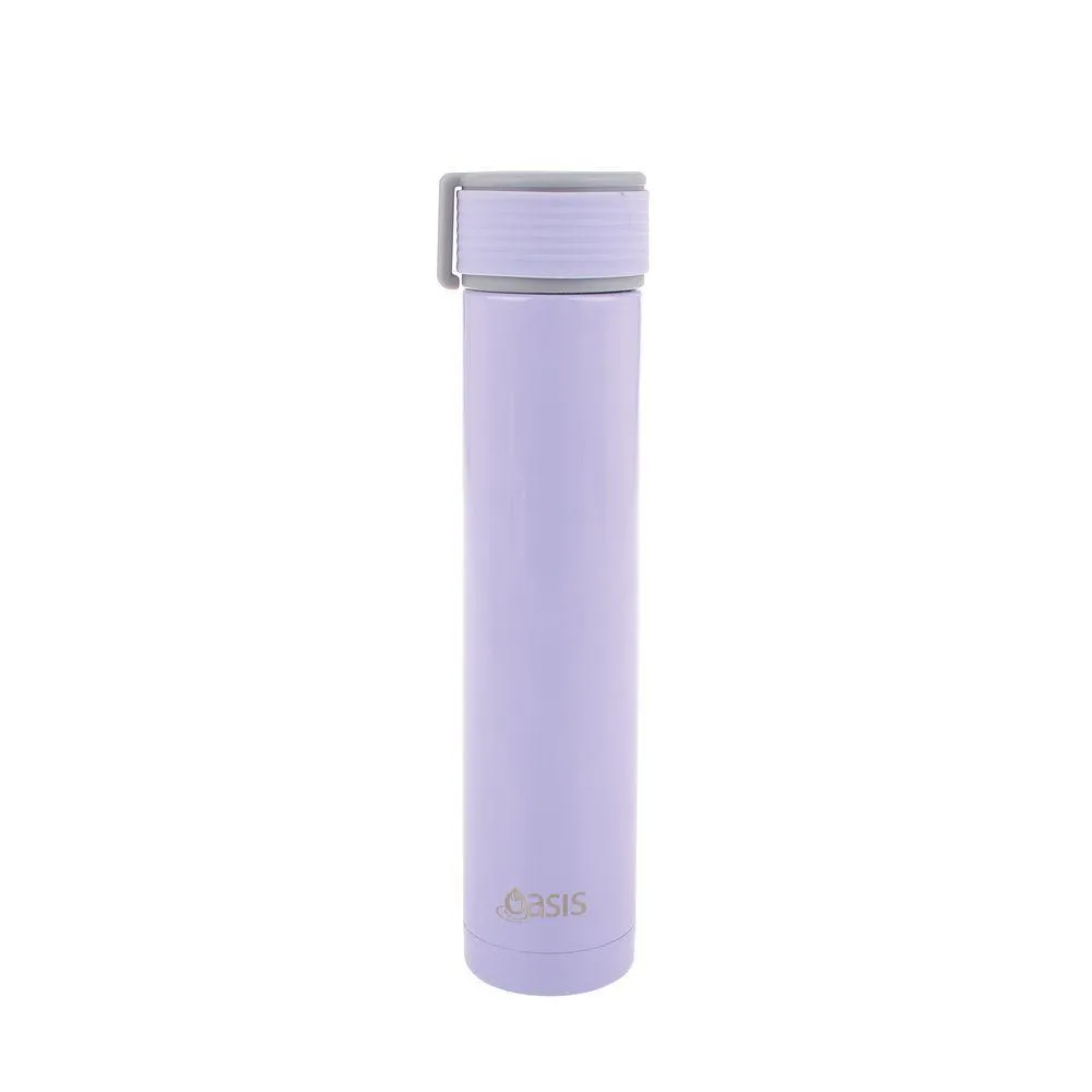 Oasis 250ml Skinny Mini Pastel Insulated Water Bottle Pastels