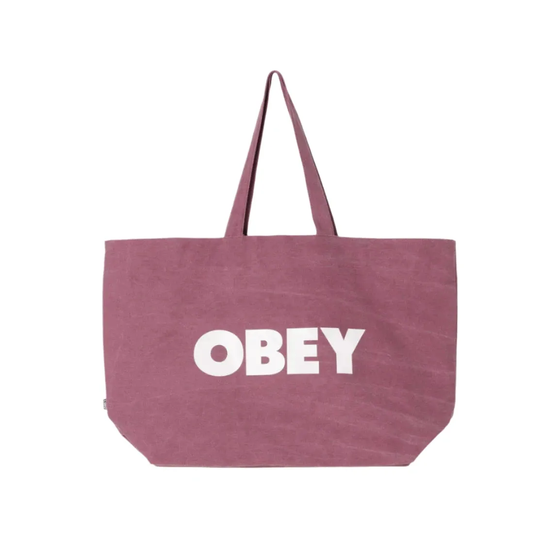 Obey pigment dyed tote bag