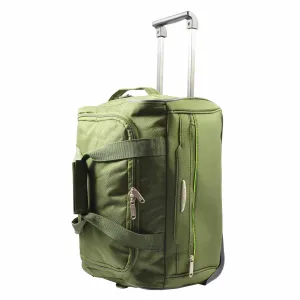 Overnight Wheeled Holdall Travel Bag A405 Khaki