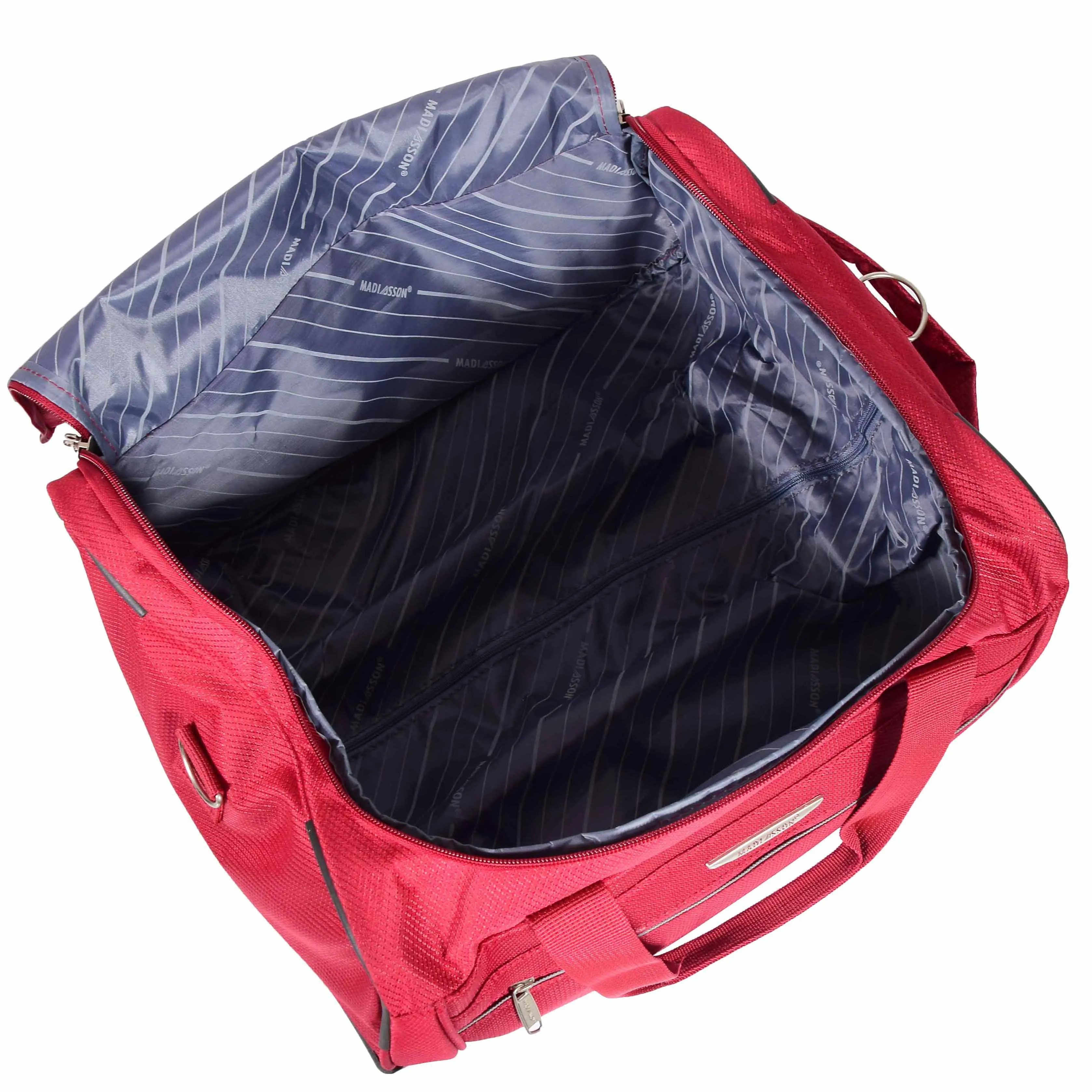 Overnight Wheeled Holdall Travel Bag A405 Red