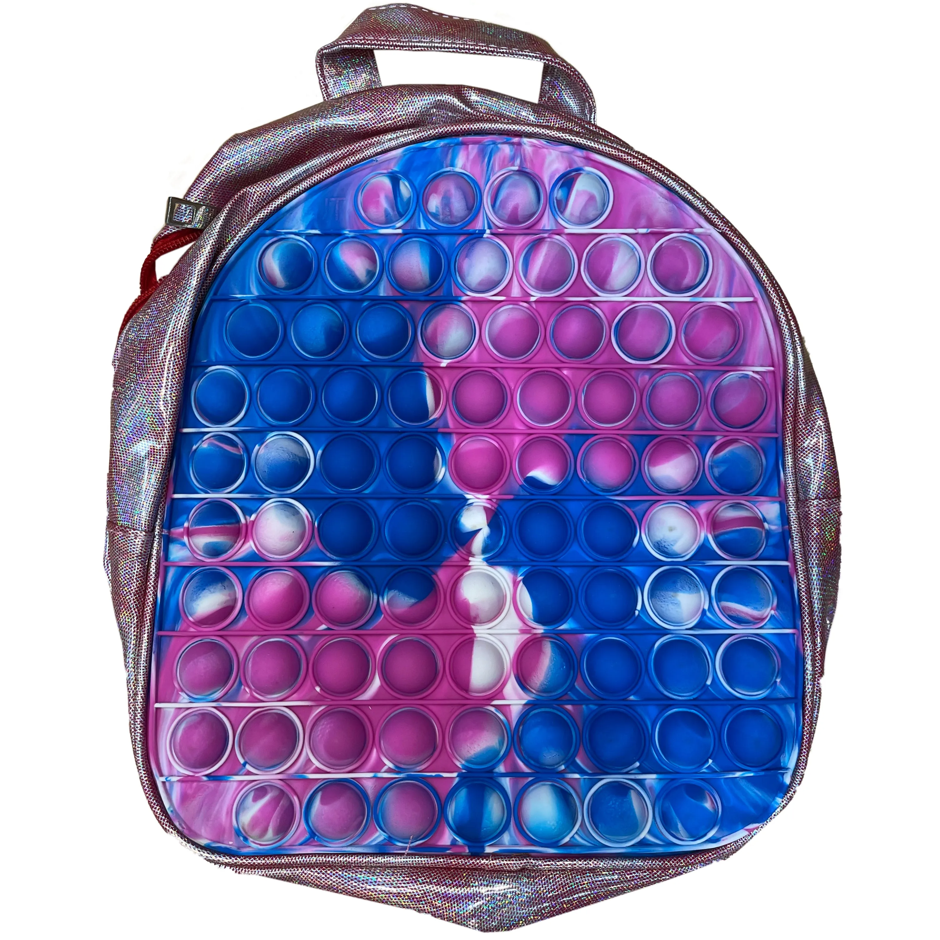 Pop Bubble Fidget Silicon Backpack – Assorted Colors