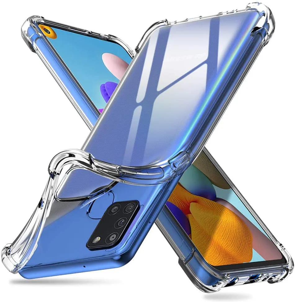 Samsung Galaxy A51 Gel Bumper Shock Proof Cover - Transparent