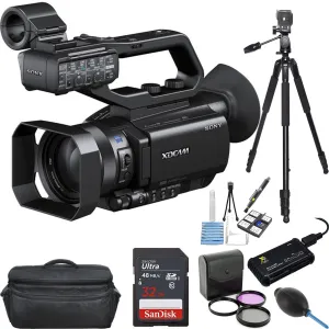 Sony PXW-X70 Professional XDCAM Compact Camcorder (Pal) &amp; Custom Accessory Bundle