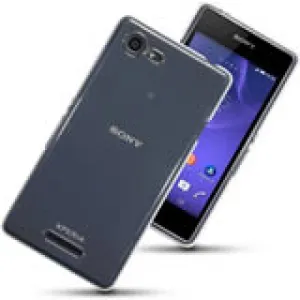 Sony Xperia E3 Gel Skin Cover - Clear