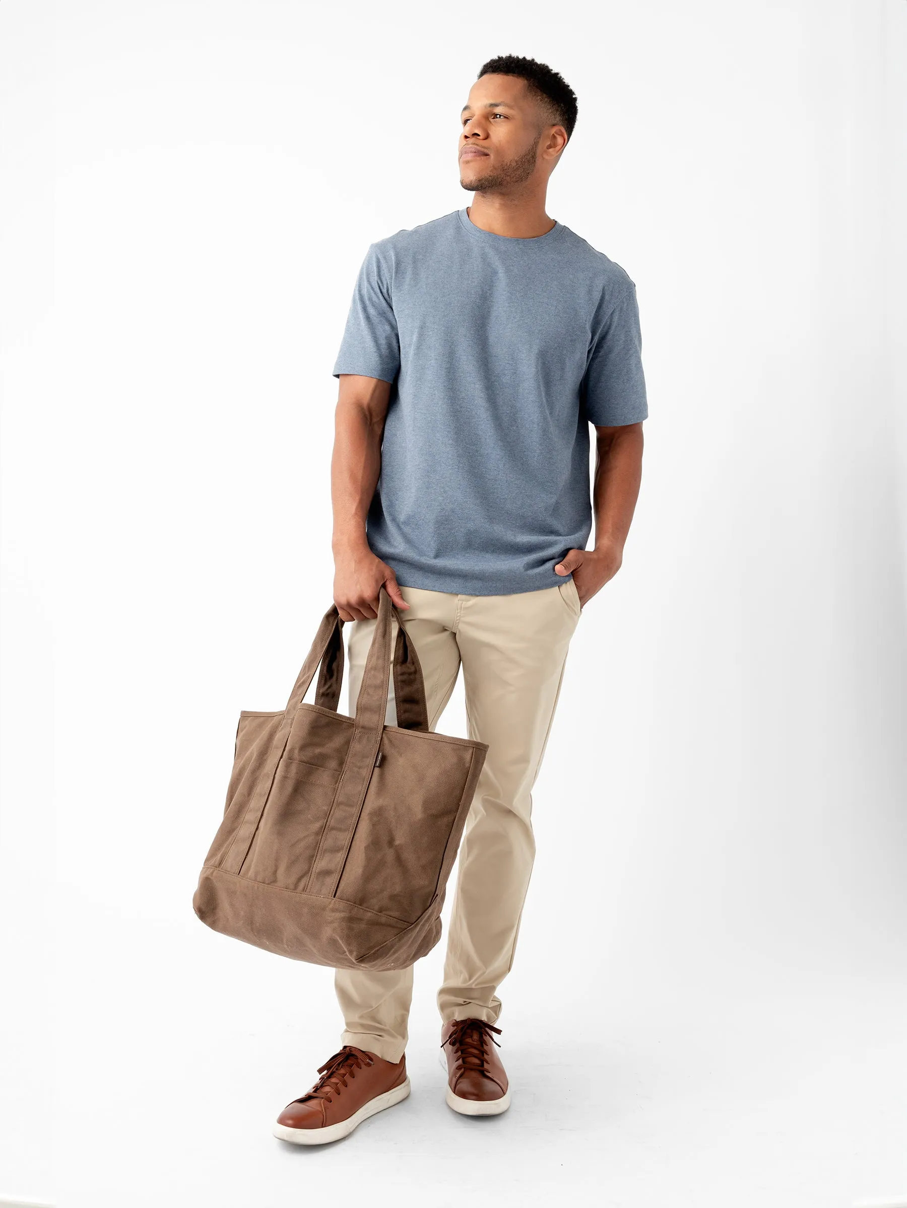 Waxed Canvas Tote