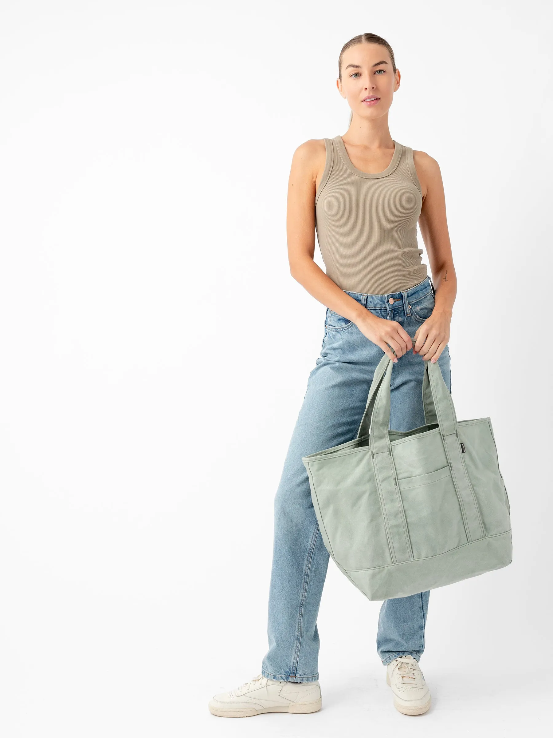 Waxed Canvas Tote