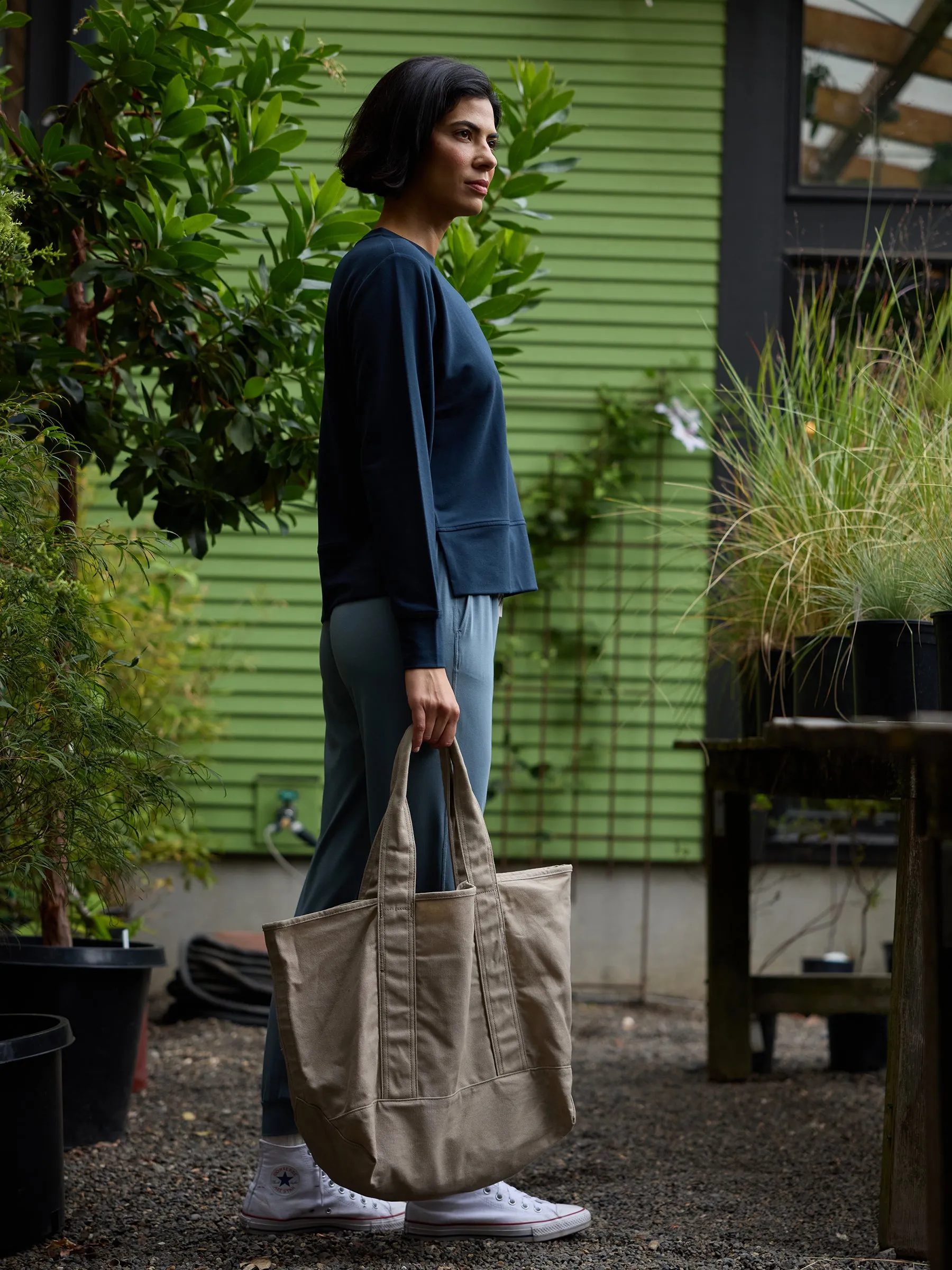 Waxed Canvas Tote