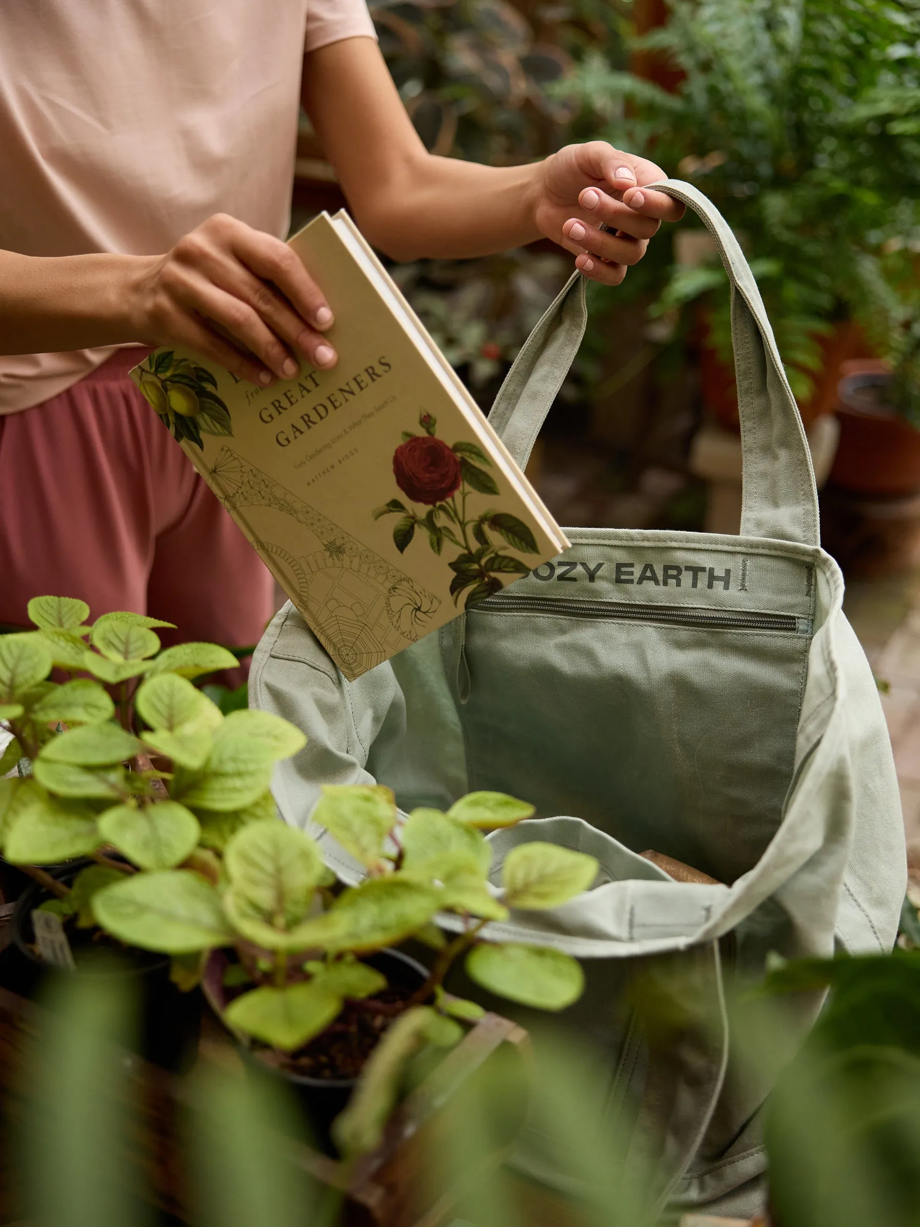 Waxed Canvas Tote