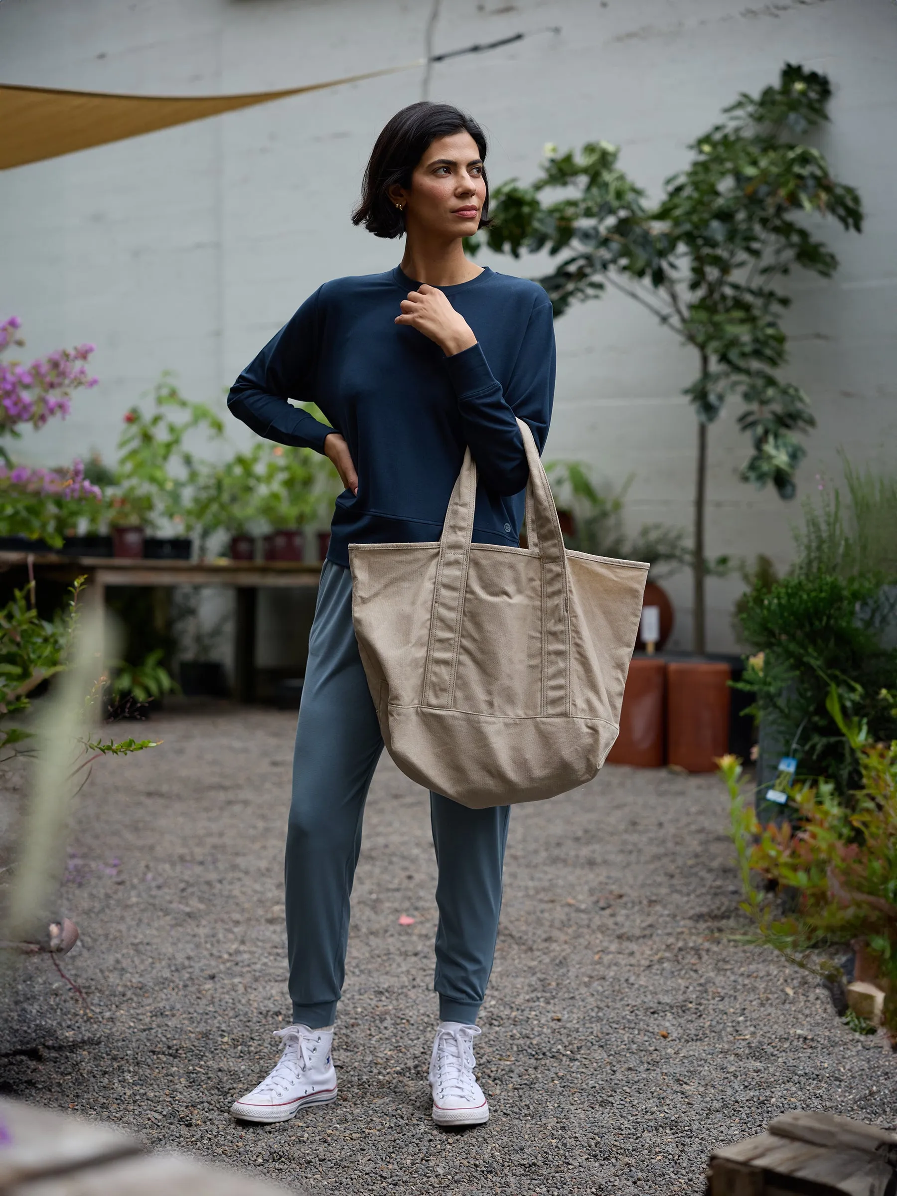 Waxed Canvas Tote