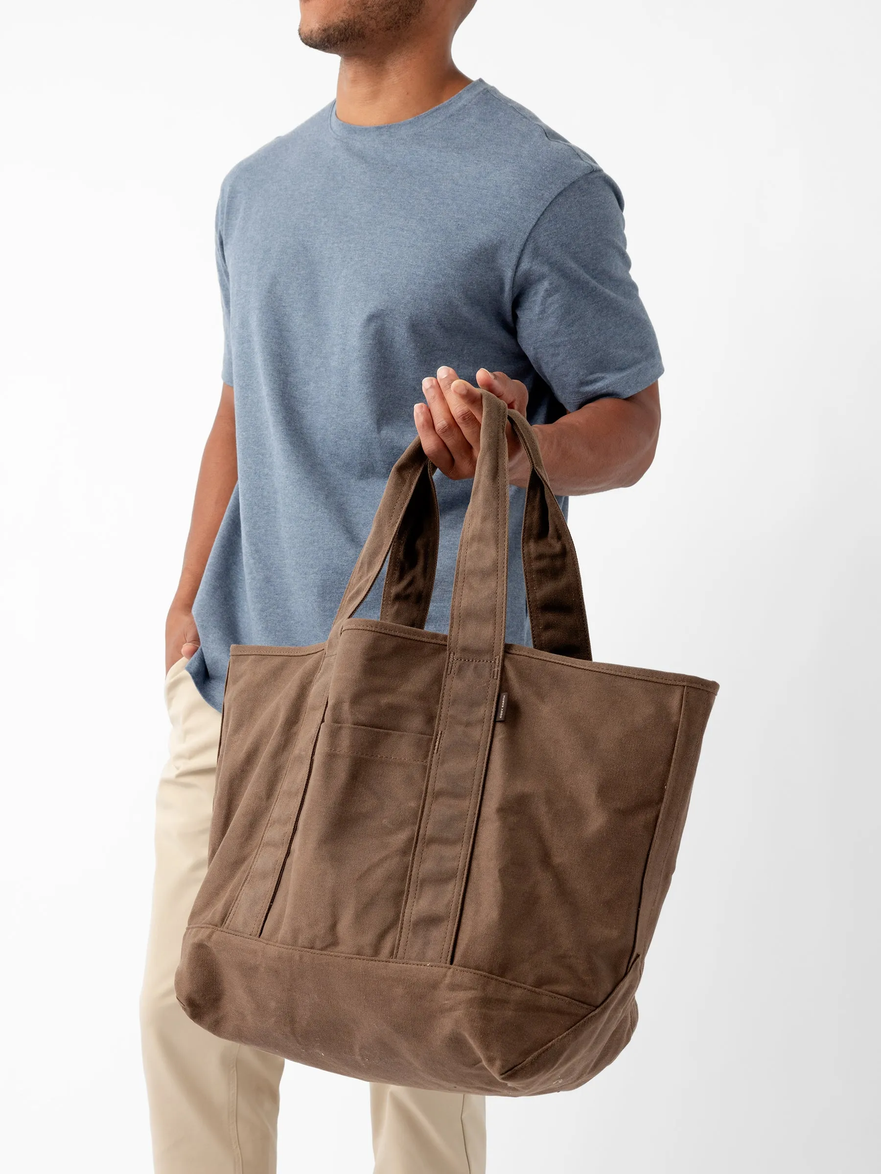 Waxed Canvas Tote