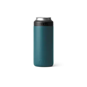 Yeti Rambler 12oz Agave Teal Slim Can Cooler